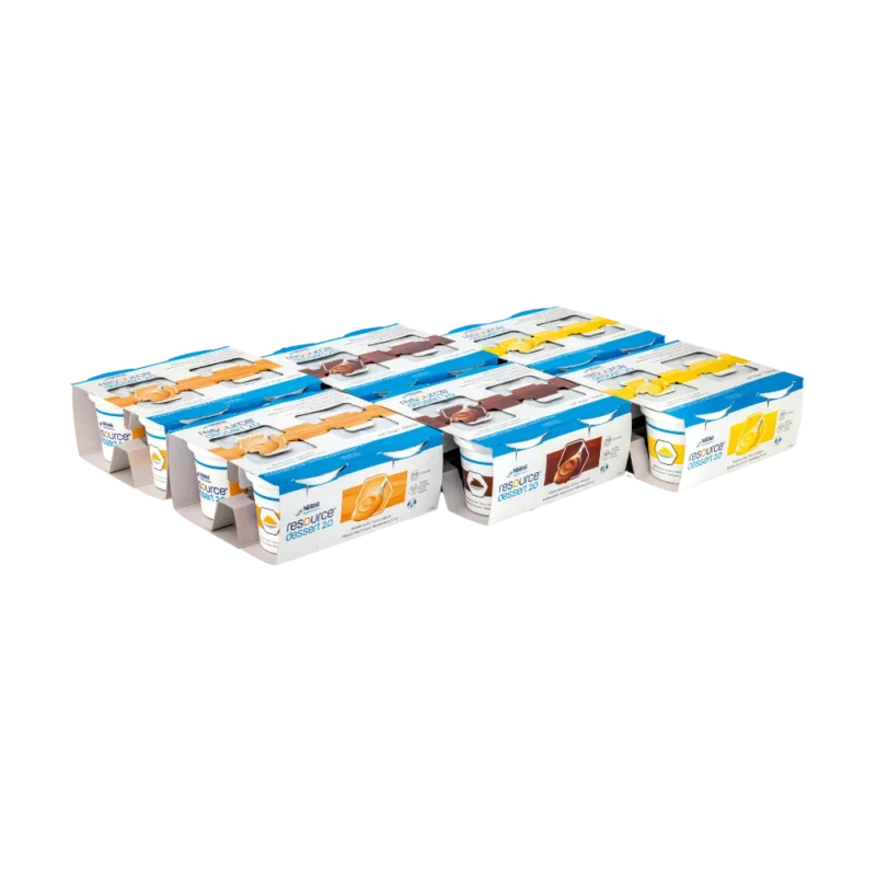 Nestlé Resource Dessert 2.0 Mischkarton, 6×4×125 g